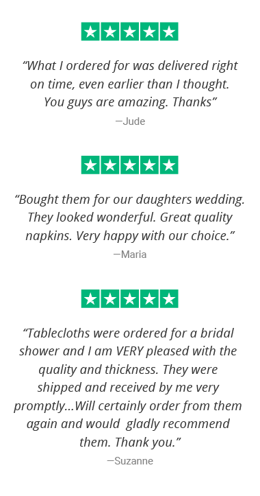5 star rated by our customers on trustpilot