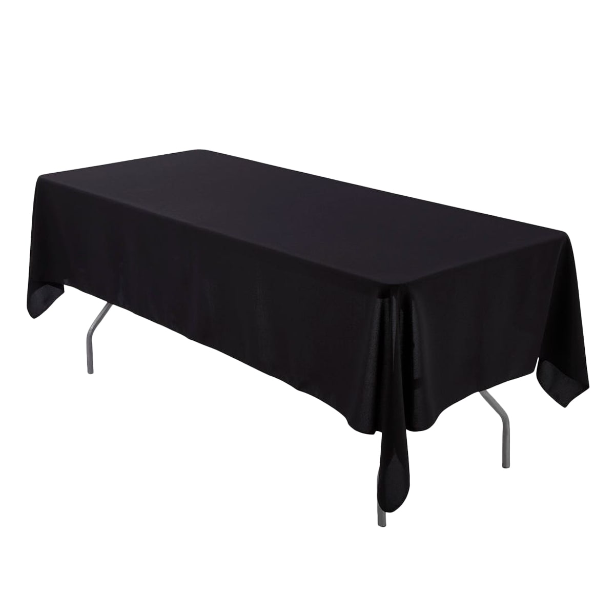 60"x126" Rectangular Tablecloth Fabric Linen Cloth Dinner Wedding Banquet - Picture 8 of 11